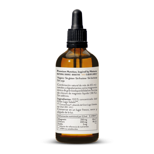 Magnesio Trace Minerals en gotas