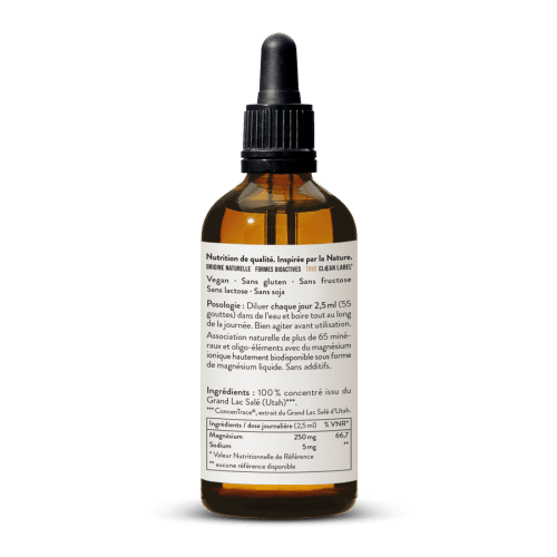 Magnsium Trace Minerals en gouttes