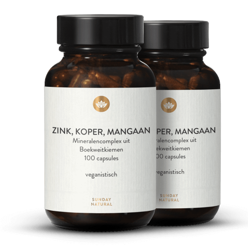 Zink, Koper, Mangaan capsules