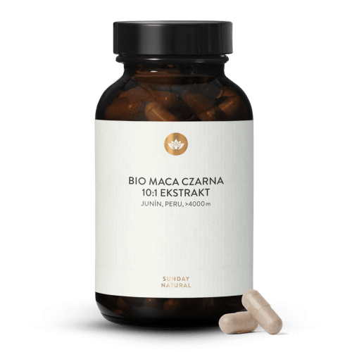 Bio Maca Czarna ekstrakt 10:1 kapsuki