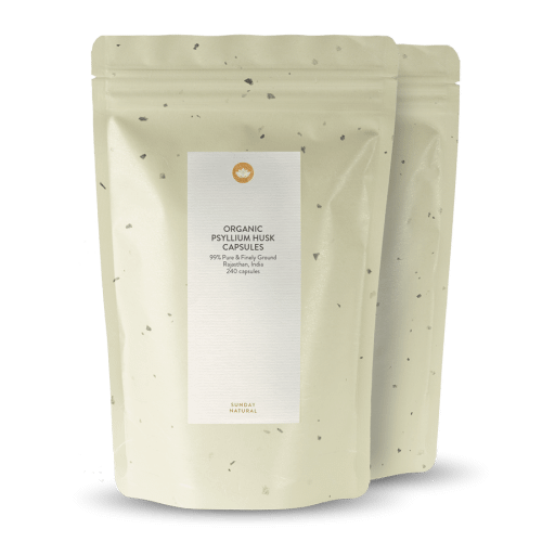 99% bio kapsle z Psyllium husk