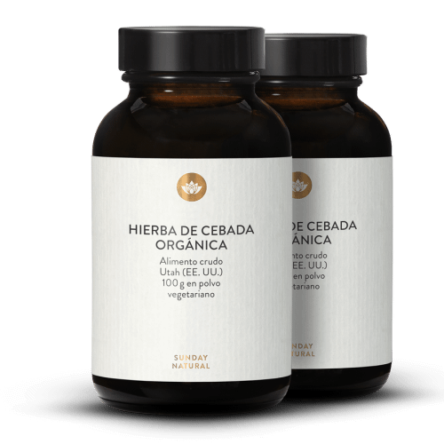 Zumo de hierba de cebada bio en polvo