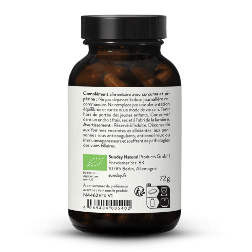 Curcuma bio en glules