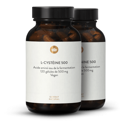 Coffret Cystine + Mthionine, Issues De La Fermentation, Vegan