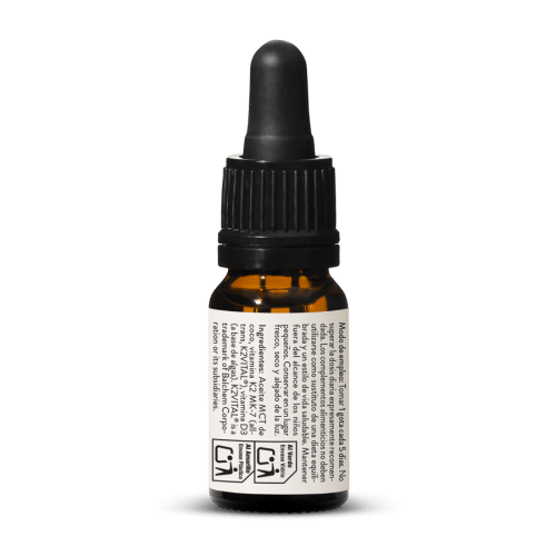 Vitamina D3 + K2 MK7 5000UI + 200g En Gotas, Vegana