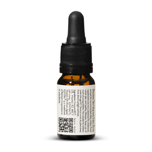 D3-Vitamin + K2 MK-7 5000 IE + 200 g Droppar, Vegansk
