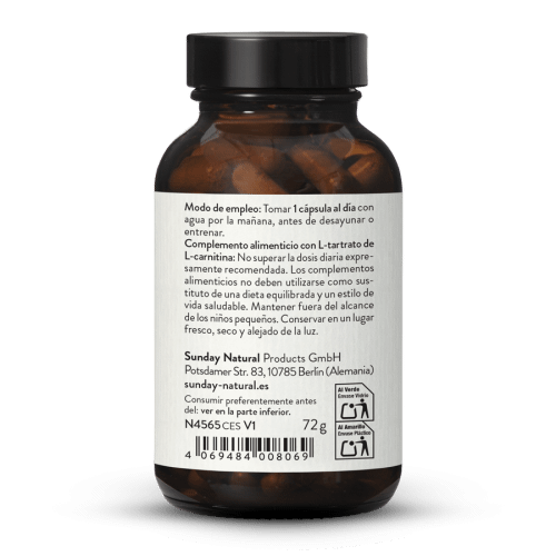 L-carnitina 500mg en cpsulas