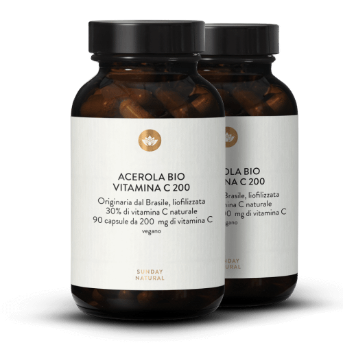 Vitamina C acerola bio 200 mg in capsule