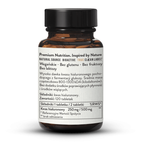 Kwas hialuronowy z fermentacji 250 mg