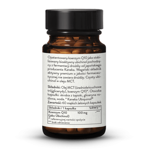 Koenzym Q10 Kaneka Ubiquinol 100mg