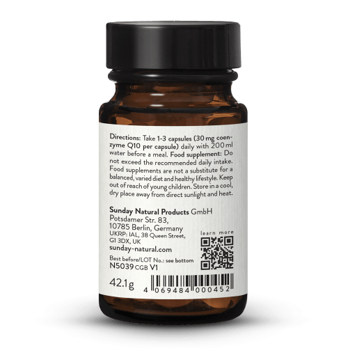 Coenzyme Q10 Kaneka Ubiquinol 30mg