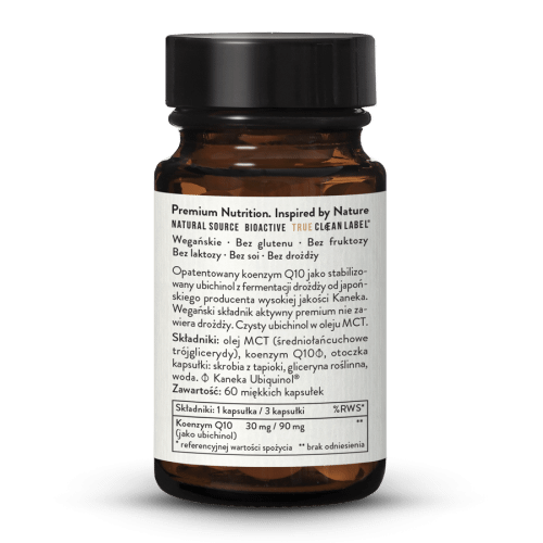 Koenzym Q10 Kaneka Ubiquinol 30 mg