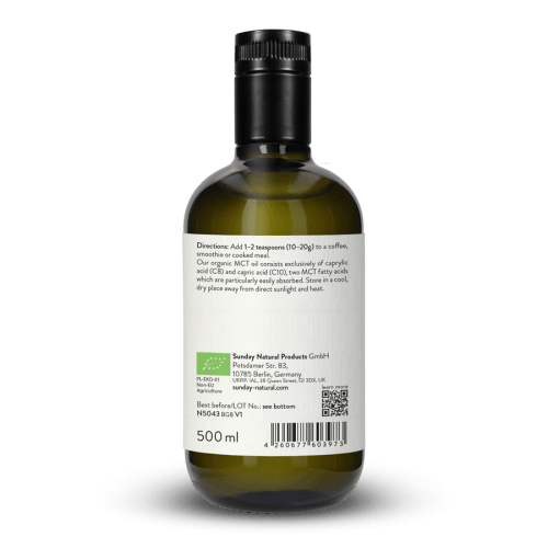 Organic MCT Oil C8 + C10