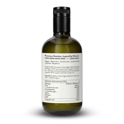 Ekologisk MCT C8 Olja 95 % C8 Kaprylsyra
