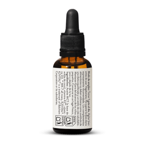 VITAMINA D3 + K2 MK7 1000UI + 20g todo-trans 1000gotas