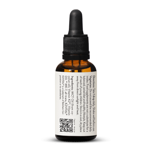 D3-vitamin + K2 MK-7 1000 IE + 20 g all-trans 1000 droppar