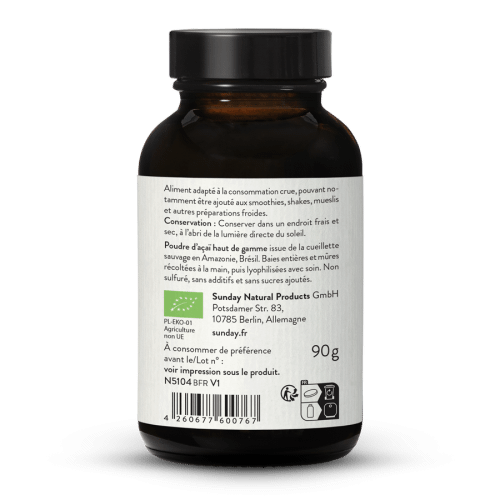 Poudre d'aa bio