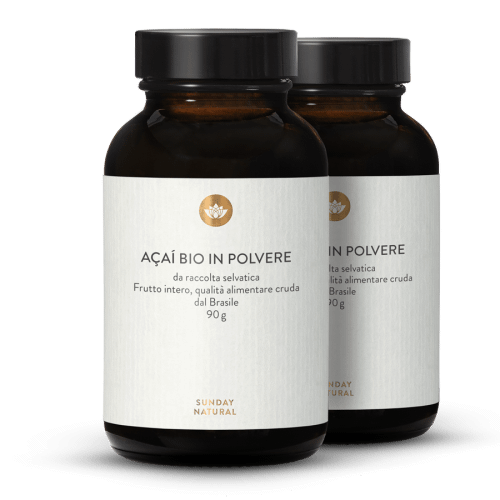 Acai bio in polvere