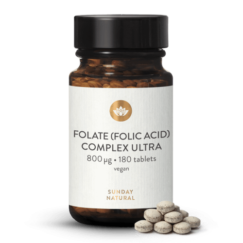 Folsyra (folat) Komplex Ultra 800