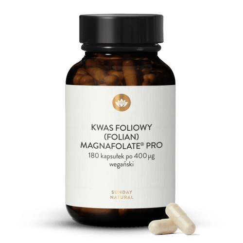 Kwas Foliowy (Folian) Magnafolate Pro  400g