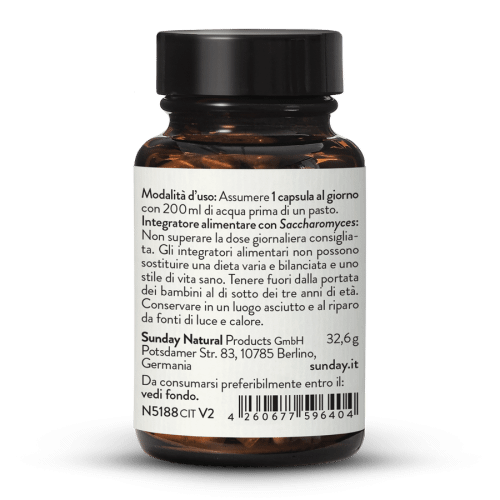 Saccharomyces boulardii in capsule