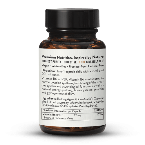 Bioactive Vitamin B6 PLP 25mg