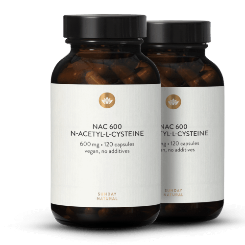 NAC N-Acetylcysteine 600mg Capsules