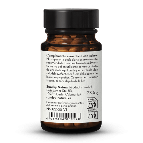 Complejo de cobre Forte 3mg