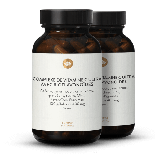 Complexe de vitamine C Ultra avec bioflavonodes
