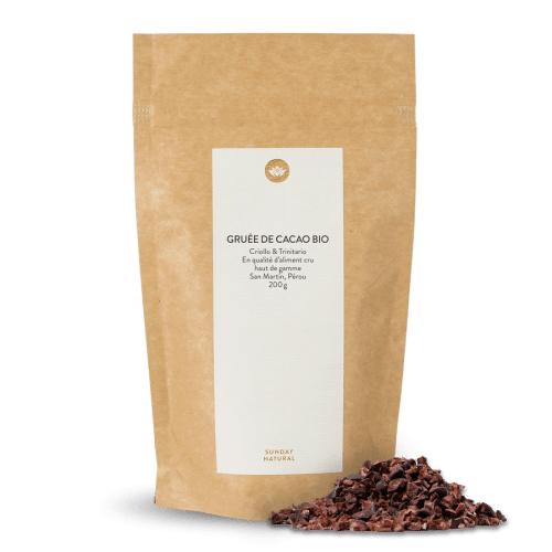 Grue de cacao bio