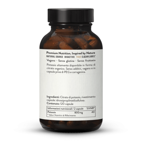 Citrato di potassio in capsule