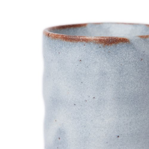 Tasse  th japonaise en argile Shino Naga