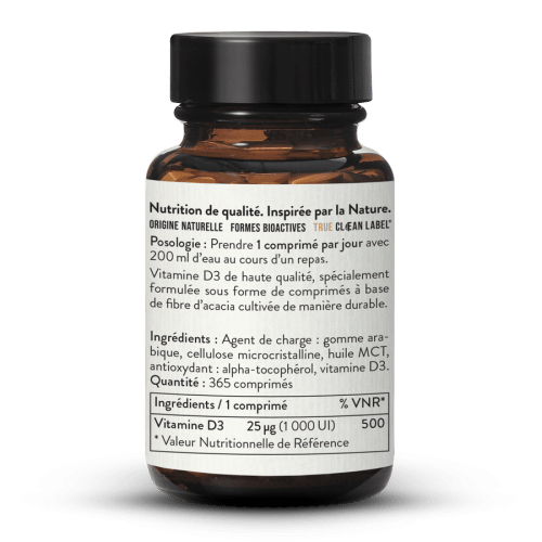 Vitamine D3 1 000 UI