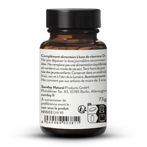 Vitamine D3 1 000 UI