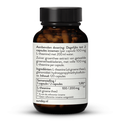 Groene thee extract L-theanine 100 mg