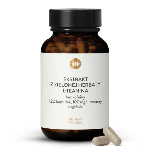 L-teanina ekstrakt z zielonej herbaty 100 mg
