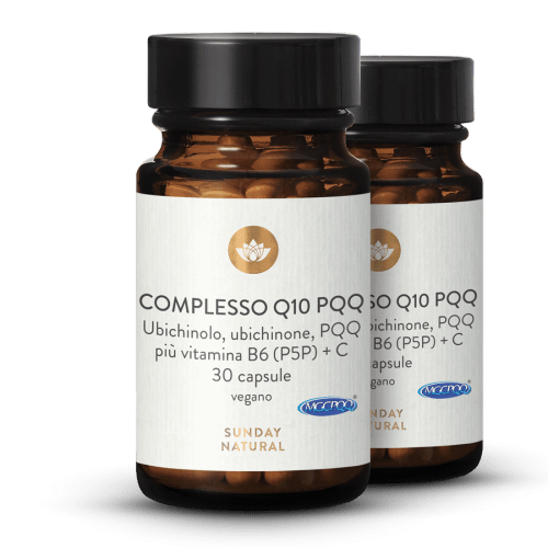 Complesso Q10 PQQ + B6 (P5P) + vitamina C