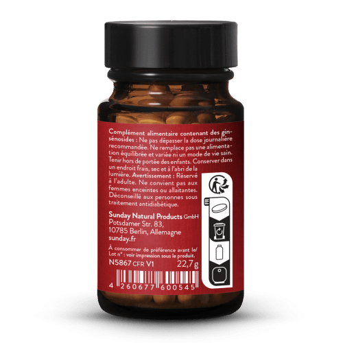 Extrait de ginseng rouge 19,5 %