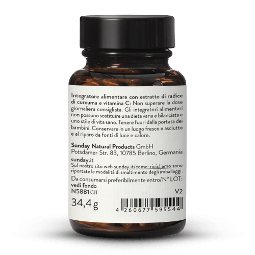 Complesso di curcuma Ultra + C