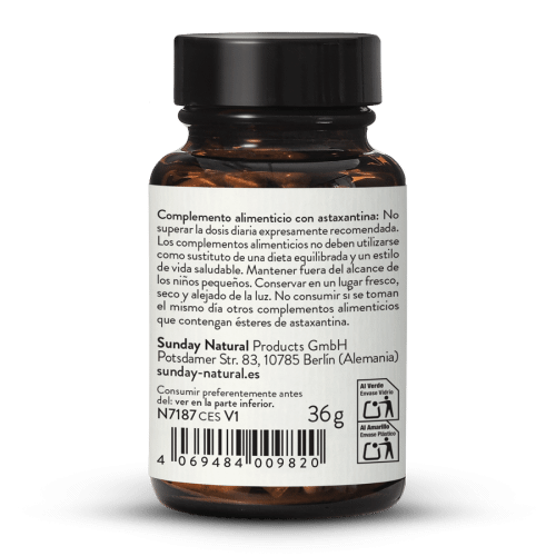 Astaxantina 8mg En Cpsulas
