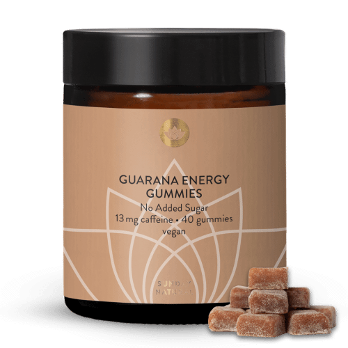 Guarana Caffeine Energy Gummies