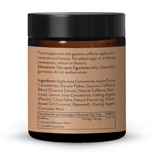 Guarana koffein energy gummies