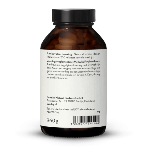 MSM 1000 mg 360 Tabletten