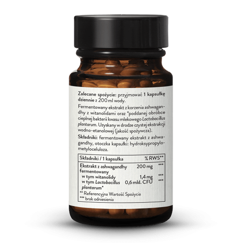 Ashwagandha Ekstrakt Fermentowany