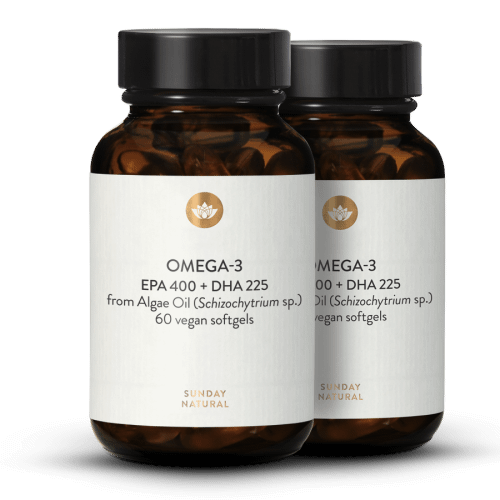 Vegan Omega-3 400mg EPA + 225mg DHA