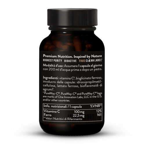 Complesso di ferro 22,5 pro vegano in capsule