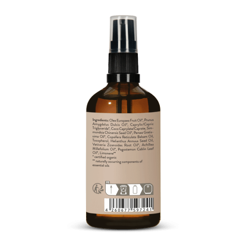 Aceite corporal de milenrama azul bio