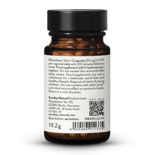 5-HTP 50mg Griffonia simplicifolia