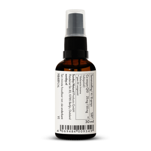 Co-enzym Q10 Ubiquinol Rapid Spray vegan