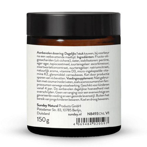 Vitamine D3 + K2 MK7 Kids Gummies